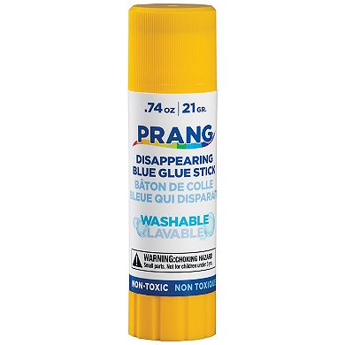 Dixon Prang 0.74 oz. Blue Washable Glue Sticks 12-pk.