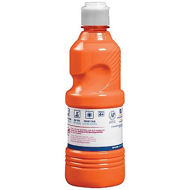 Dixon Prang 16 oz. Ready-to-Use Tempera Orange Paint 6-pk.