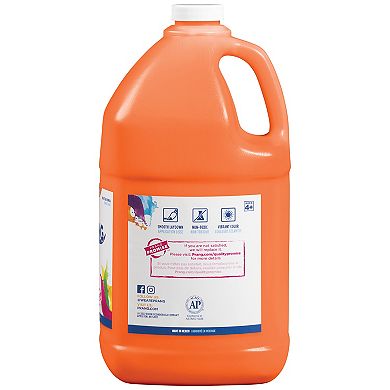 Dixon Prang 1 gal. Ready-to-Use Tempera Orange Paint