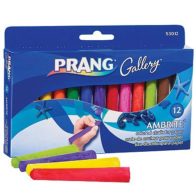 Dixon Prang 12-pc. Ambrite Paper Chalk 6-pk.