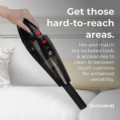 Kobot Portable Cordless Handheld Vacuum – Onyx