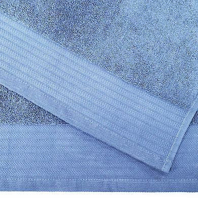 SUPERIOR 8-Piece Turkish Cotton Solid Towel Set
