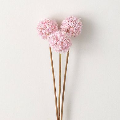 Sullivan's Artificial Pink Allium Spring Bunch