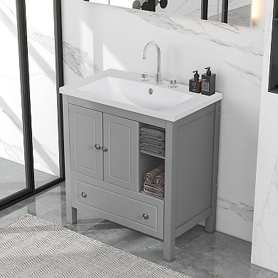 Merax 30" Bathroom Vanity With Sink