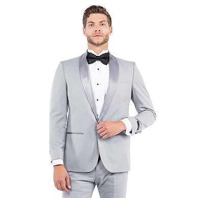 Men's Tailored-fit Suits Separates Tuxedo Jacket W/ Shawl Collar