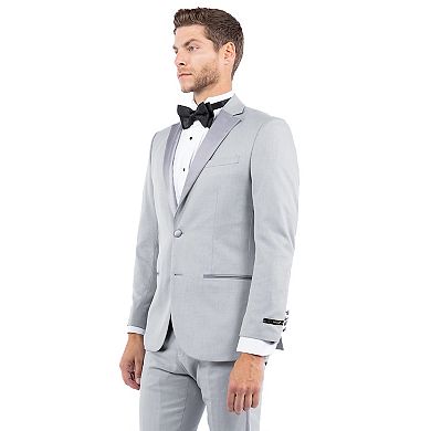 Men's Tailored-fit Suits Separates Tuxedo Jacket W/ Notch Lapel