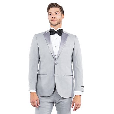 Men's Tailored-fit Suits Separates Tuxedo Jacket W/ Notch Lapel