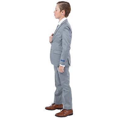 Perry Ellis Boy's Sharkskin 5pc Suit