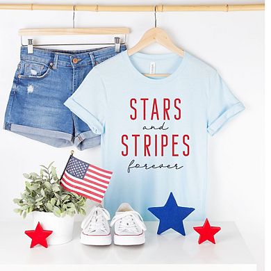 Stars And Stripes Forever Short Sleeve Graphic Tee