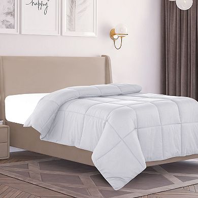 Lux Decor Collection Down Alternative Comforter All Season Soft Plush Microfiber Solid Comforters