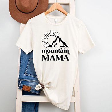 Mountain Mama Sun Short Sleeve Graphic Tee