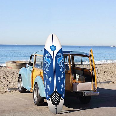 6 Feet Surfboard With 3 Detachable Fins