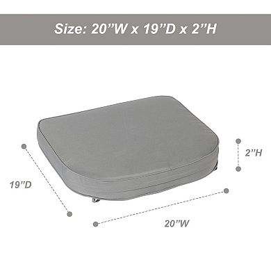 Aoodor Outdoor Chair Cushion W20''xd19'' - Set Of 2