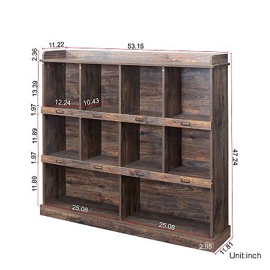 Cubbyhole Storage For Books - Bookcase