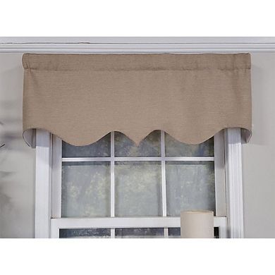 Luxurious Modern Design Classic Soft Rayon Victory Swag 3-scoop Window Valance