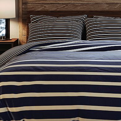 G.H. Bass & Co. Walker Stripe Comforter Set with Shams