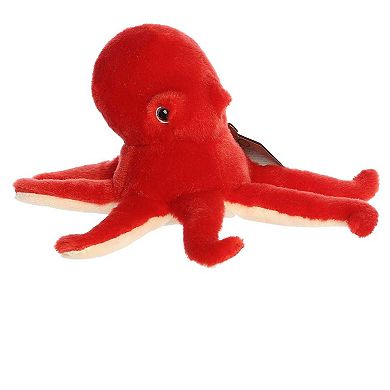 Aurora Small Red Eco Nation Eco Softies 8" Octopus Eco-friendly Stuffed Animal