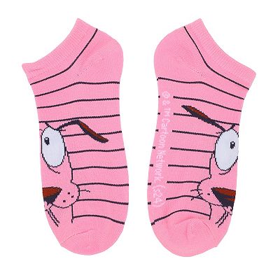 Women's Courage Cowardly Dog Ankle Socks 5-Pack