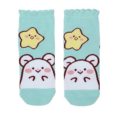 Women's Mimi & Neko Ankle Socks 5-Pack