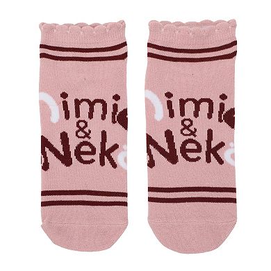 Women's Mimi & Neko Ankle Socks 5-Pack