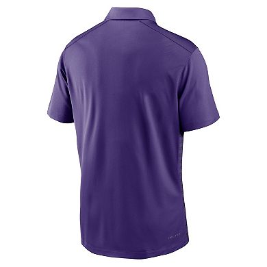 Men's Nike Purple LSU Tigers 2024 Early Season Coaches Sideline Performance Polo