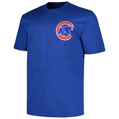 Men's Profile Pete Crow-Armstrong Royal Chicago Cubs Name & Number T-Shirt
