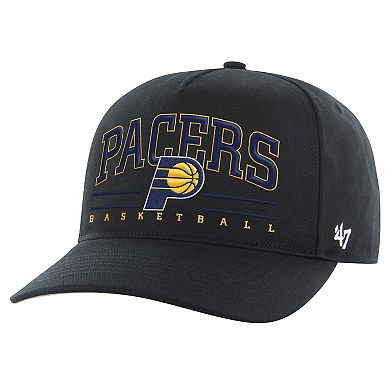 Men's '47 Black Indiana Pacers Core Roscoe Hitch Adjustable Hat