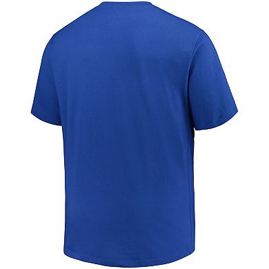 Men's Profile Royal New York Mets Big & Tall Primary Logo T-Shirt