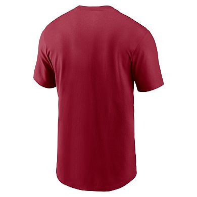 Men's Nike Crimson Alabama Crimson Tide Baseball T-Shirt