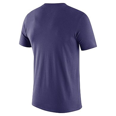 Men's Nike Purple TCU Horned Frogs 2024 Sideline Team Issue Performance T-Shirt