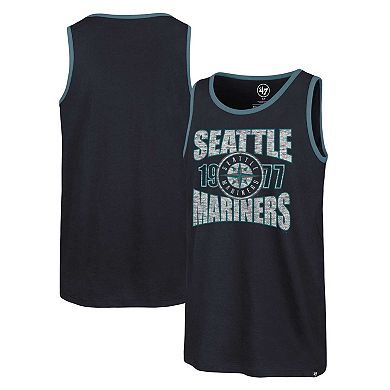 Men's '47 Navy Seattle Mariners Upload Franklin Tank Top