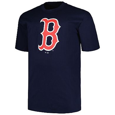 Men's Profile Navy Boston Red Sox Big & Tall #1 Dad T-Shirt