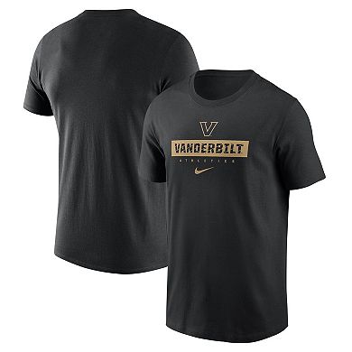Men's Nike Black Vanderbilt Commodores 2024 Sideline Team Issue Performance T-Shirt