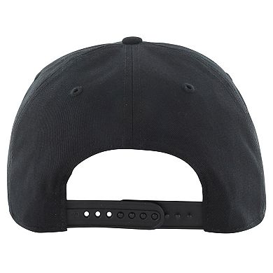 Men's '47 Black Minnesota Timberwolves Core Roscoe Hitch Adjustable Hat