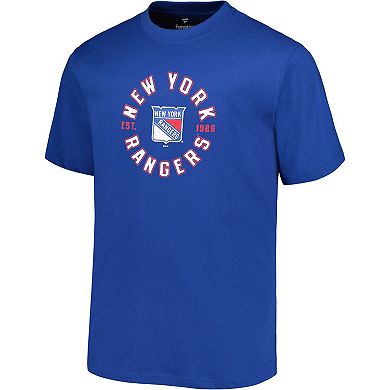 Men's Fanatics New York Rangers Big & Tall 2-Pack T-Shirt Set