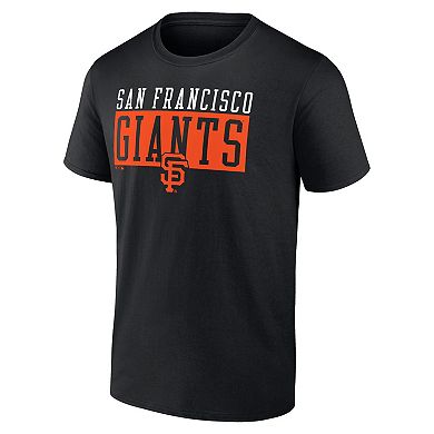 Men's Fanatics Black San Francisco Giants Hard To Beat T-Shirt