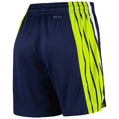 Women's Nike Navy Dallas Wings On-Court Victory Performance Shorts