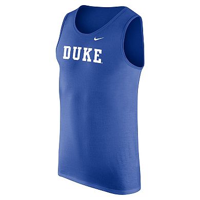 Men's Nike Royal Duke Blue Devils Tank Top