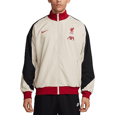 Men's Nike Tan Liverpool 2024/25 Strike Anthem Full-Zip Jacket