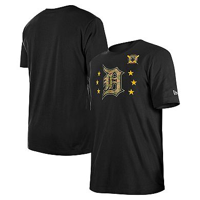 Men's New Era Black Detroit Tigers 2024 Armed Forces Day T-Shirt
