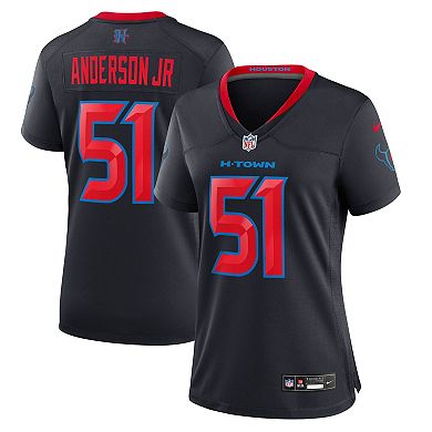 Women's Nike Will Anderson Jr. Navy Houston Texans 2nd Alternate Game Jersey