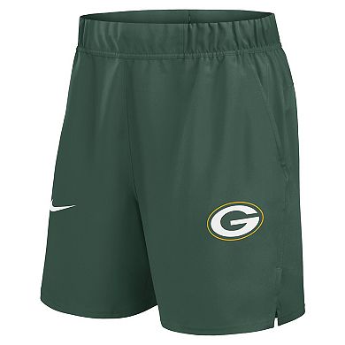 Men's Nike Green Green Bay Packers Blitz Victory Performance Shorts