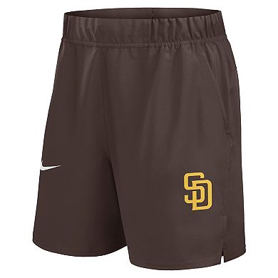 Men's Nike Brown San Diego Padres Woven Victory Performance Shorts