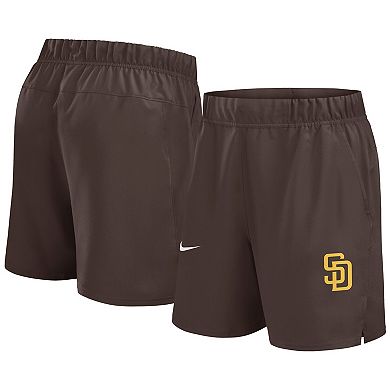 Men's Nike Brown San Diego Padres Woven Victory Performance Shorts