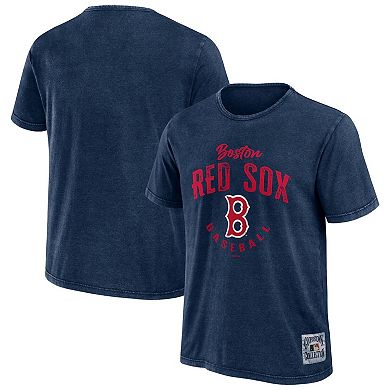Men's Darius Rucker Collection by Fanatics Navy Boston Red Sox Cooperstown Collection Washed T-Shirt