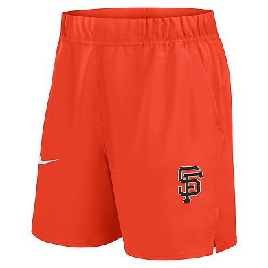 Men's Nike Orange San Francisco Giants Woven Victory Performance Shorts