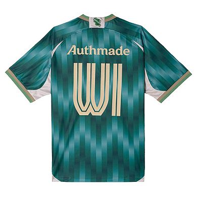 Men's Authmade x NBA Green Milwaukee Bucks Soccer Kit Fashion Jersey