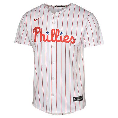 Youth Nike J.T. Realmuto White Philadelphia Phillies Home Limited Jersey