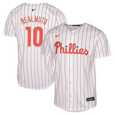 Youth Nike J.T. Realmuto White Philadelphia Phillies Home Limited Jersey