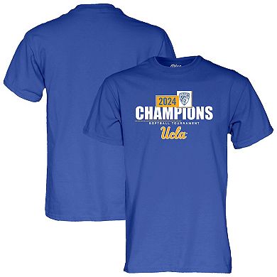 Men's Blue 84  Blue UCLA Bruins 2024 PAC-12 Softball Conference Tournament Champions Locker Room T-Shirt